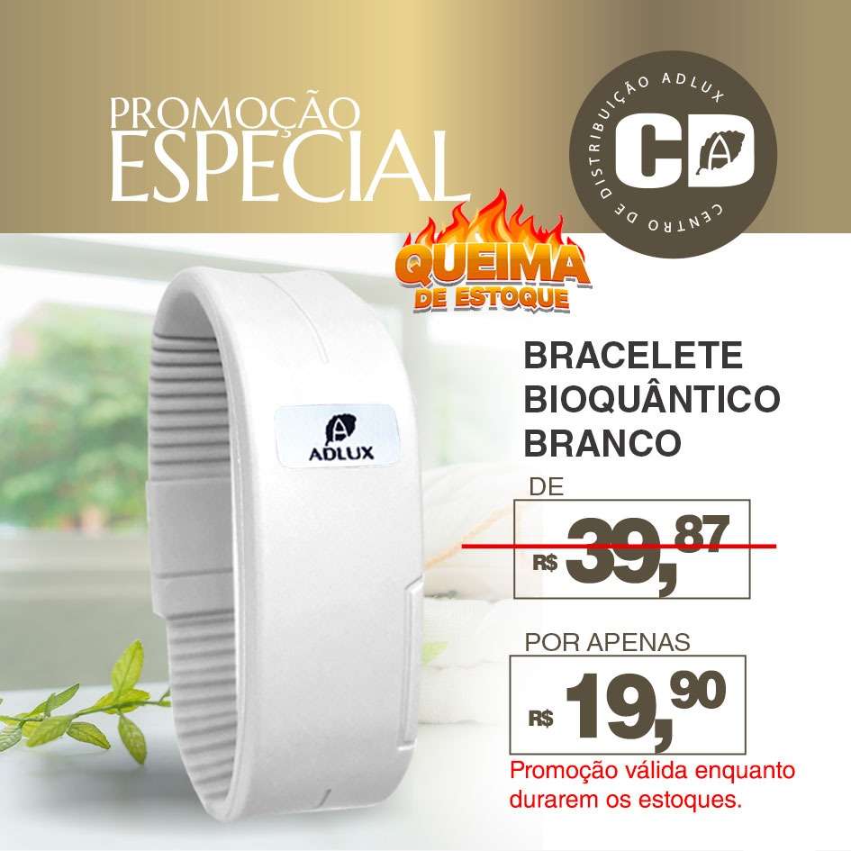 Bracelete ADX - Branco