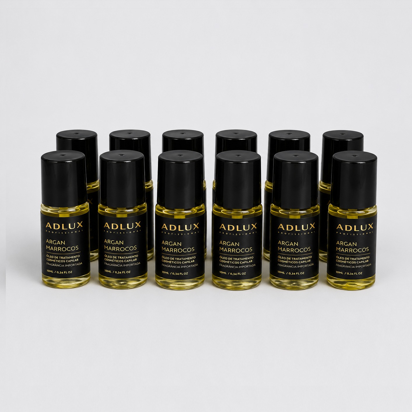 Kit 12 Óleos de Argan Marrocos Adlux - 10ml