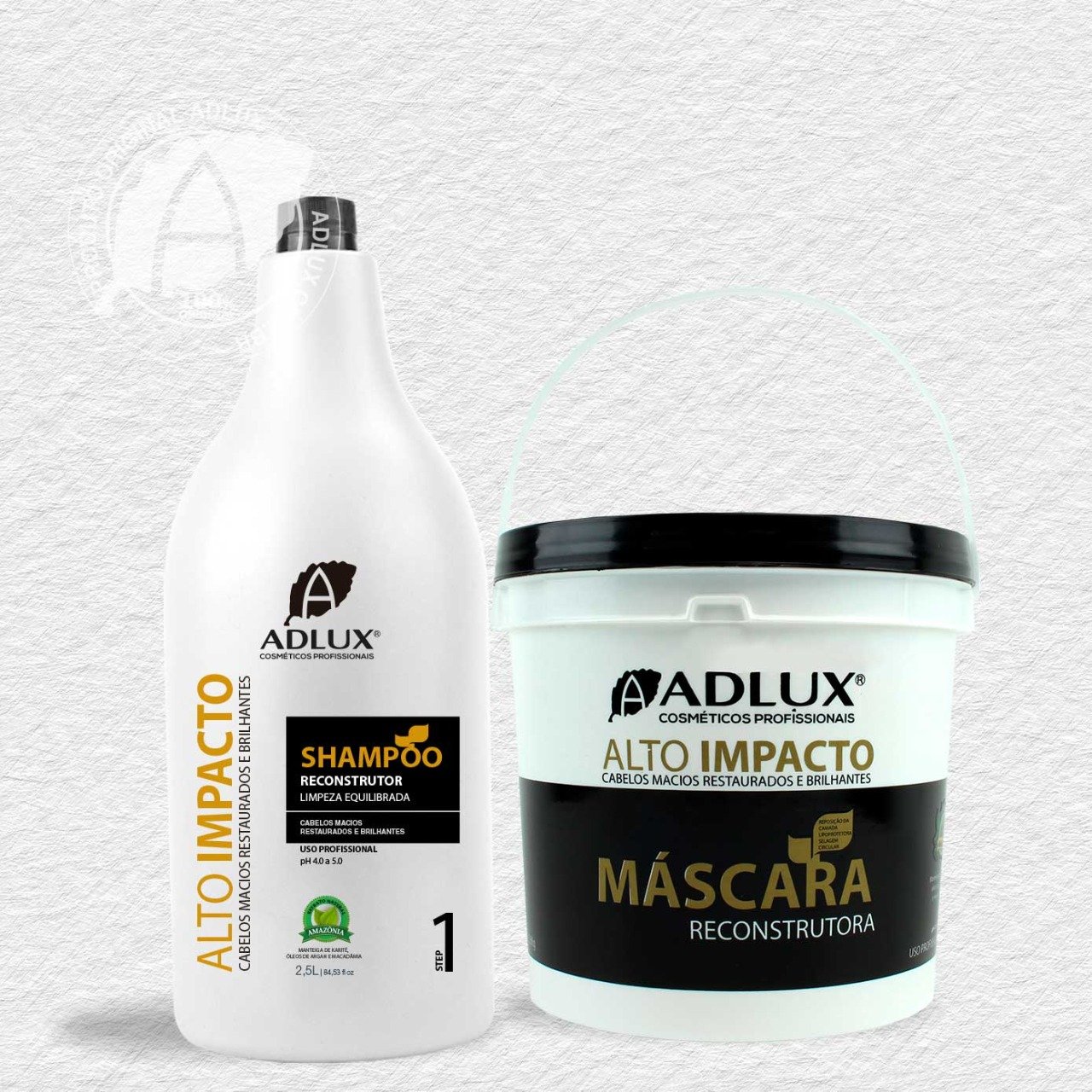 Kit Alto Impacto Profissional 2,5L  - 2 Passos