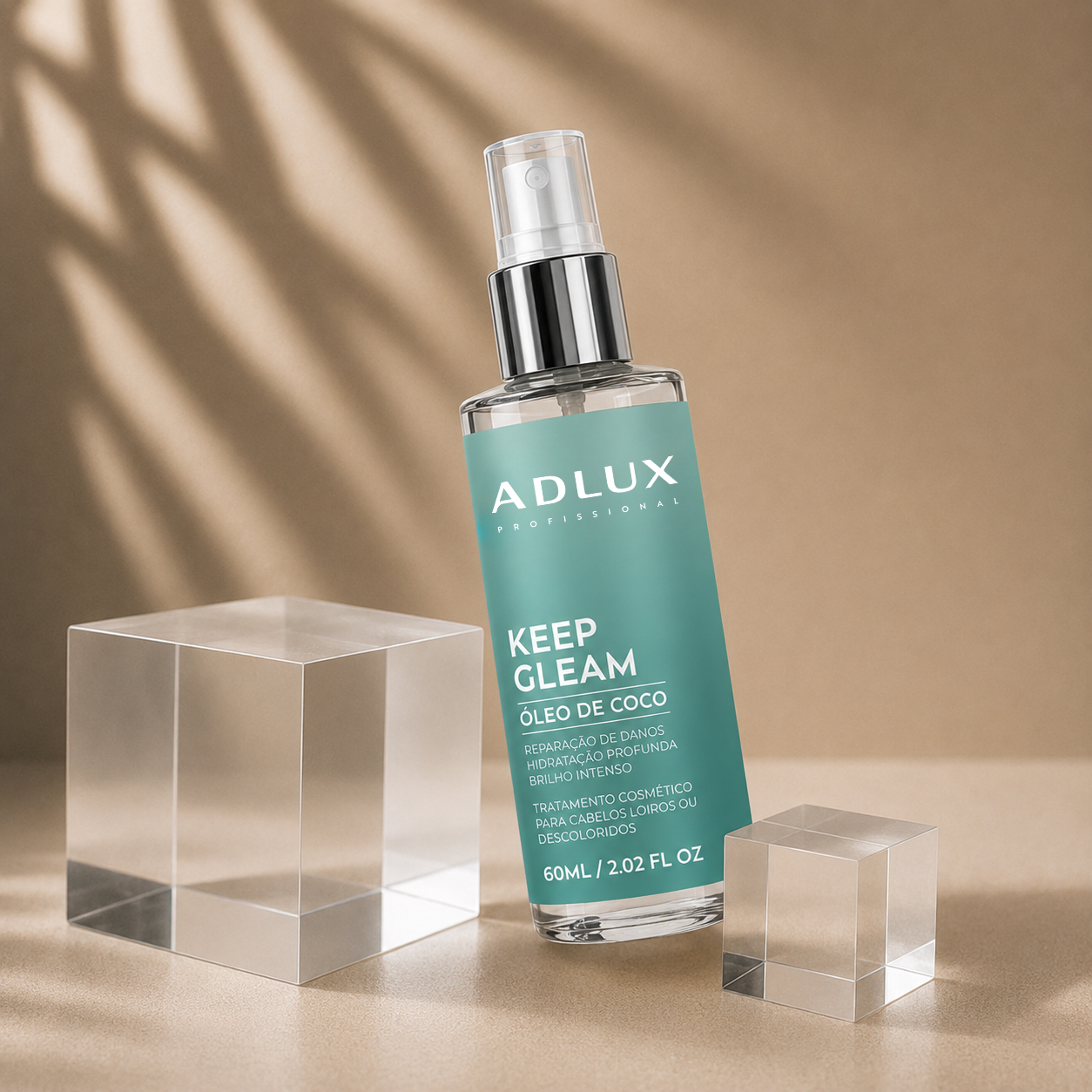 Keep Gleam Óleo de Coco Manutenção - 60ml